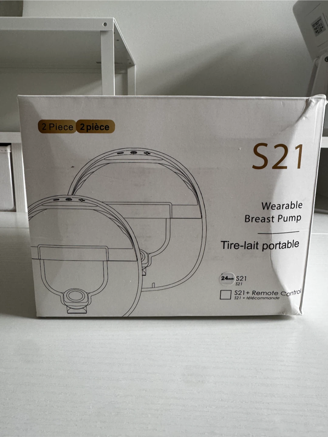S21 Wearable Breast Pump 2-Pack