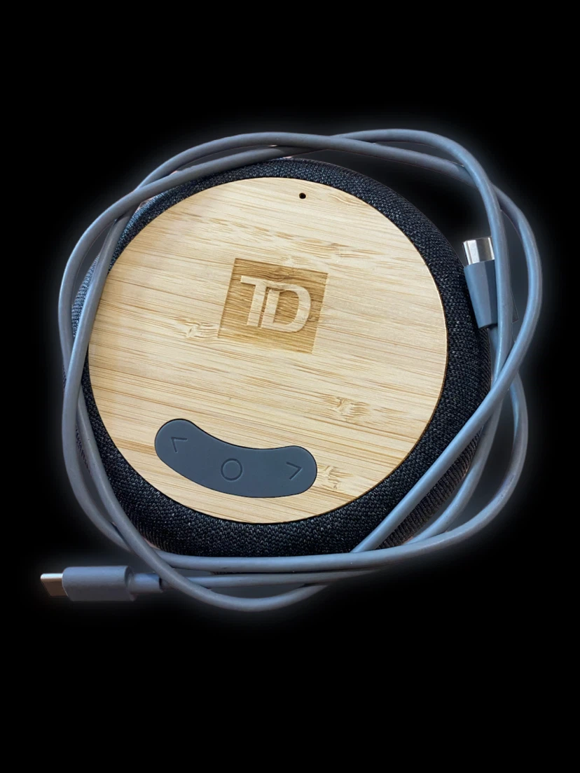 TD Wireless Speaker with Bamboo Top