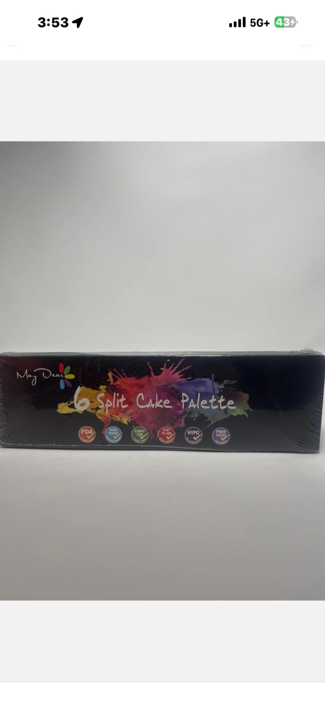 May Dear 6 Split Cake Face Paint Palette