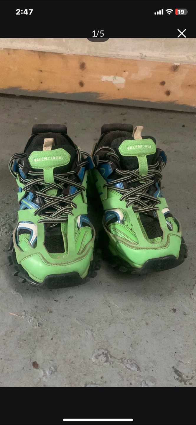 Balenciaga Track Sneakers Green