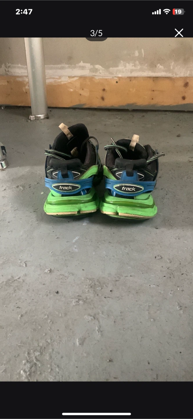 Balenciaga Track Sneakers Green - photo 2