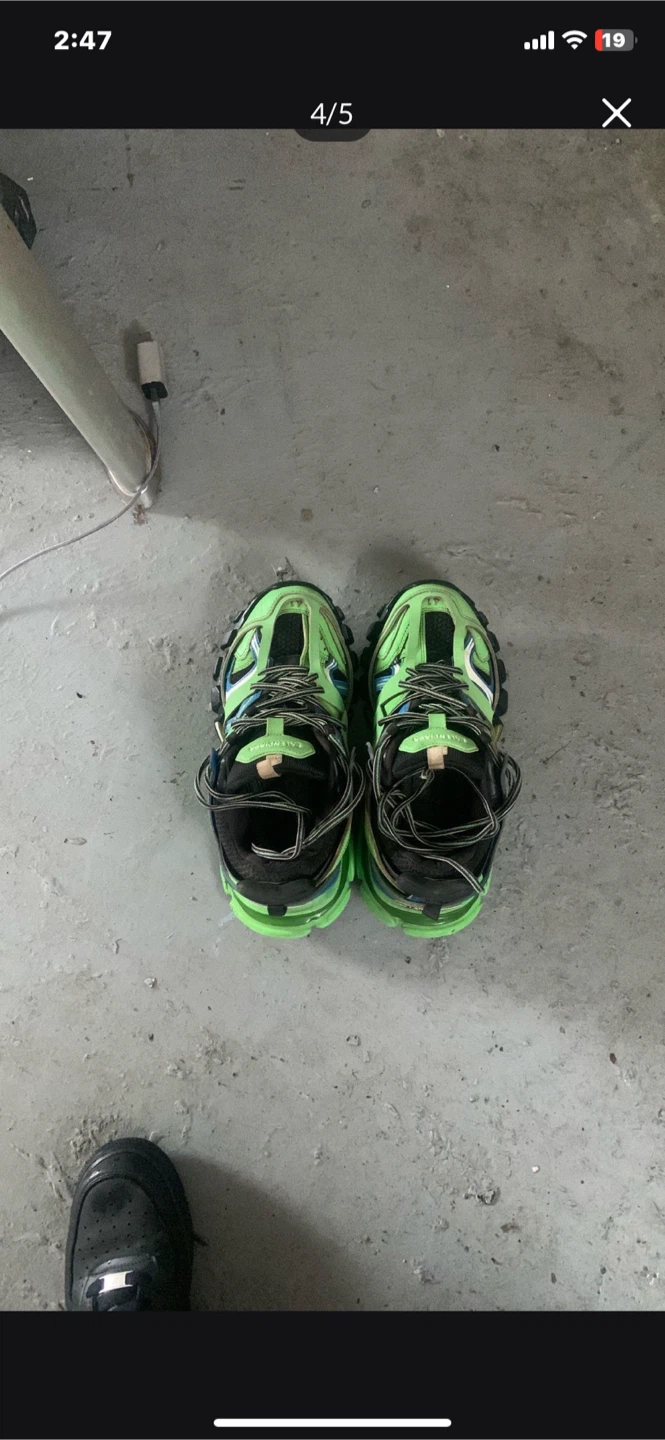 Balenciaga Track Sneakers Green - photo 5