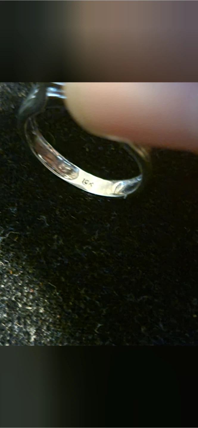 10K White Gold Diamond Engagement Ring 0.75 CWT - photo 5