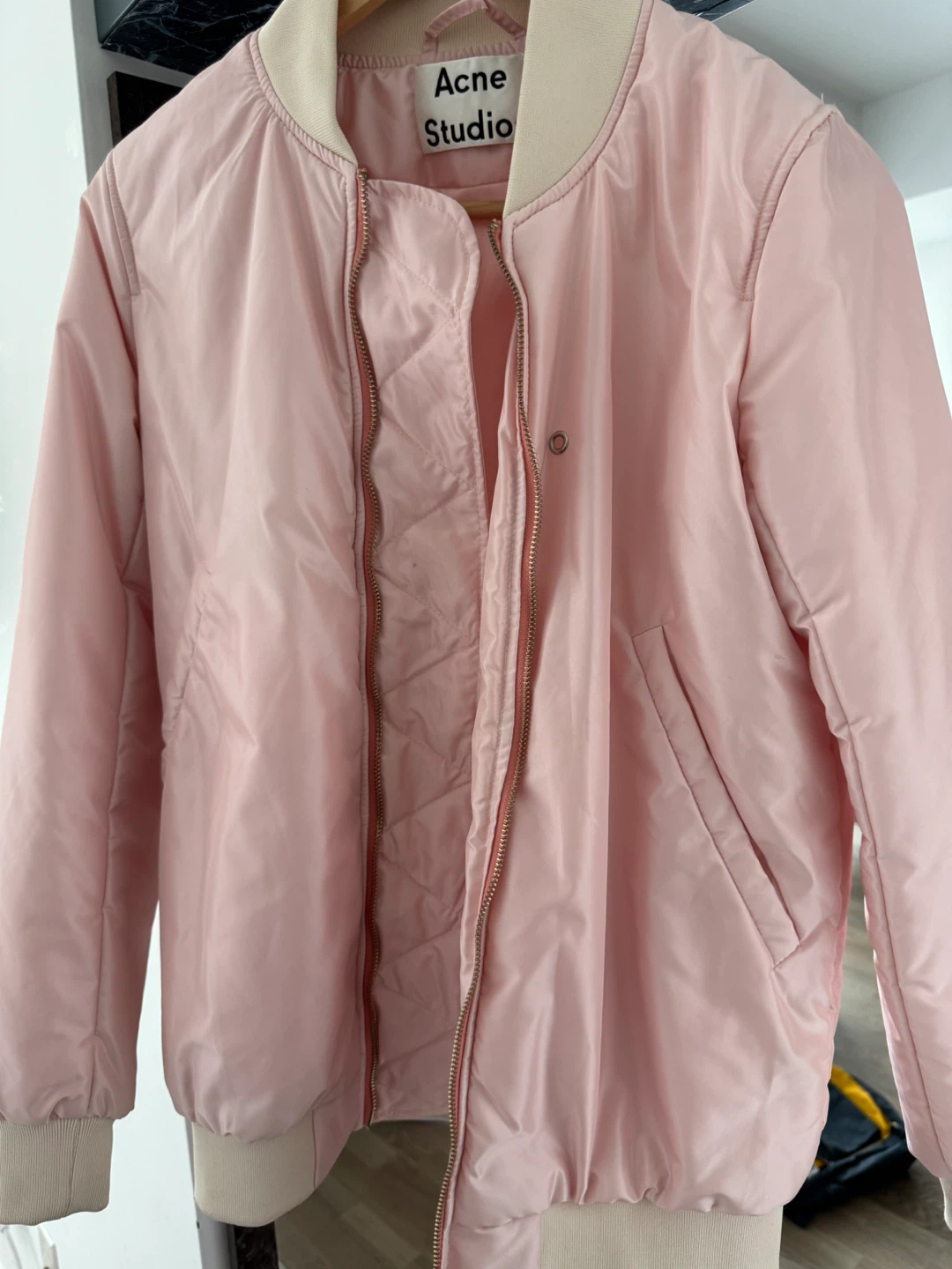 Acne Studios Pink Bomber Jacket - photo 2
