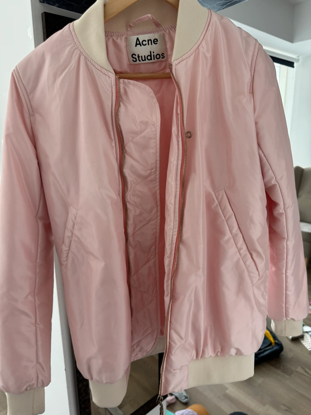 Acne Studios Pink Bomber Jacket - photo 5