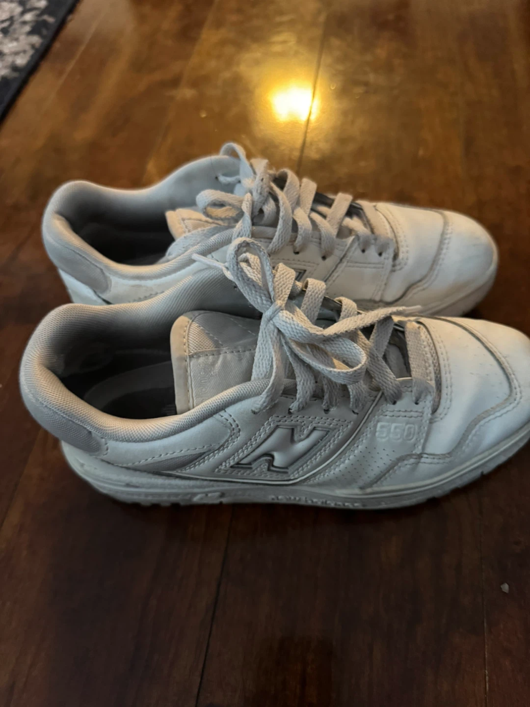 New Balance 550 White Sneakers - photo 2