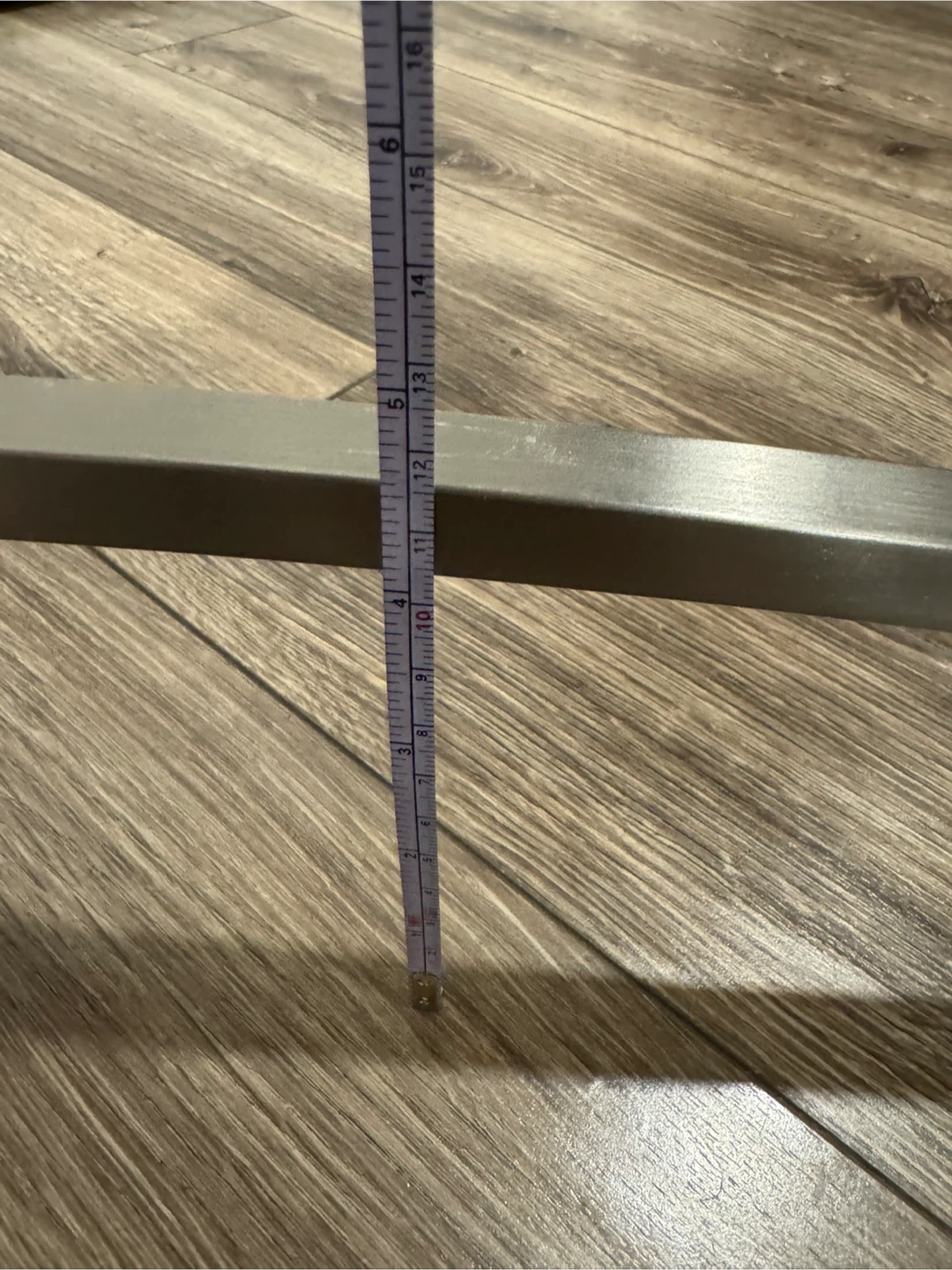 Brushed Nickel Curved Towel Bar - photo 4