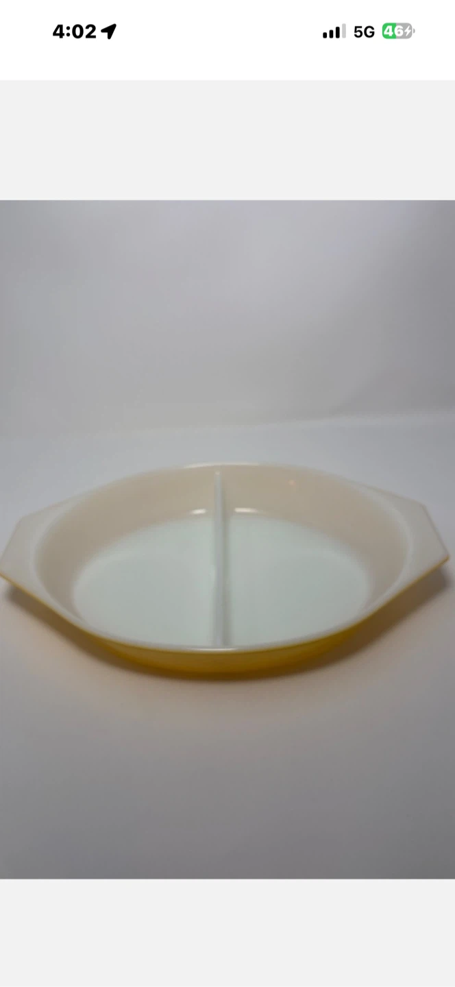 Vintage Pyrex Sunflower Divided Dish - photo 3