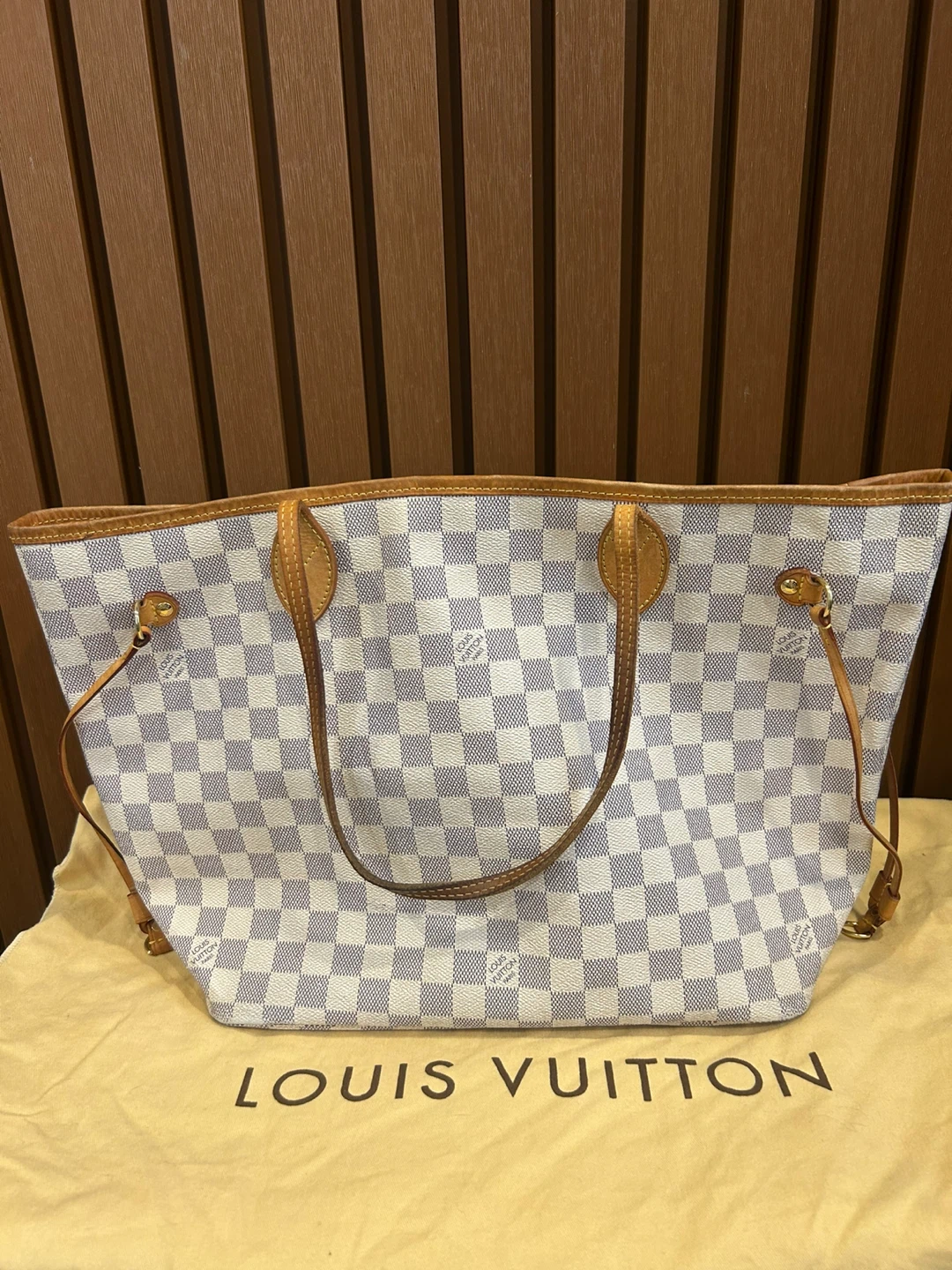 Louis Vuitton Damier Azur Neverfull MM