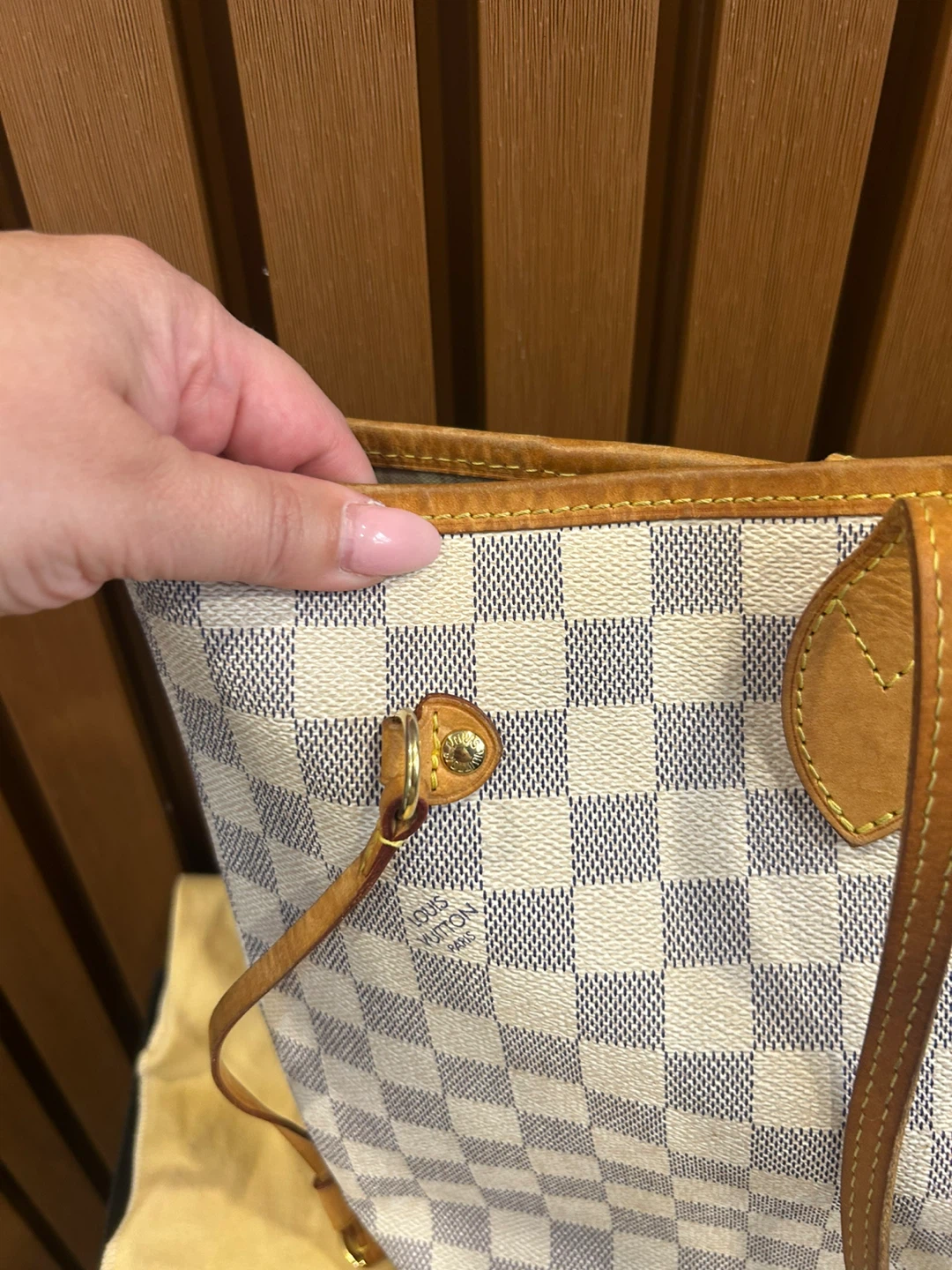 Louis Vuitton Damier Azur Neverfull MM - photo 3