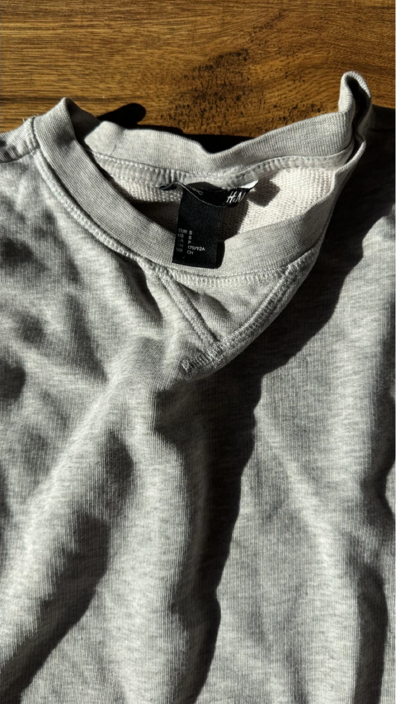 H&M Grey Crewneck Sweater