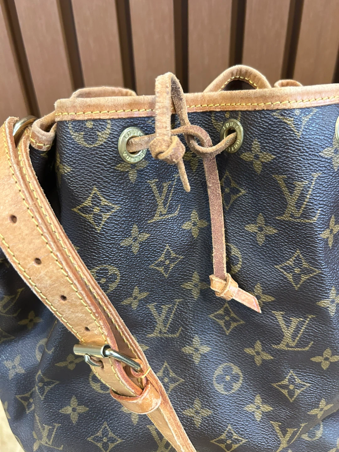 Vintage Louis Vuitton Monogram Noe Bucket Bag - photo 2