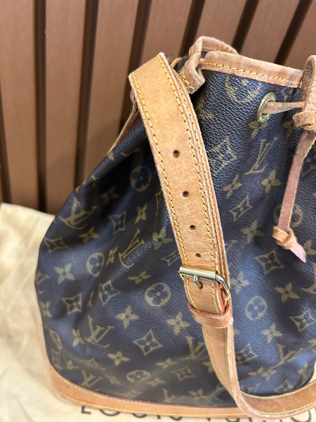 Vintage Louis Vuitton Monogram Noe Bucket Bag - photo 3