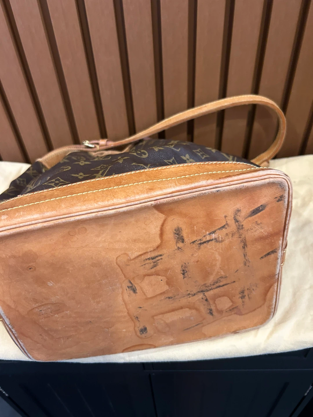 Vintage Louis Vuitton Monogram Noe Bucket Bag - photo 4