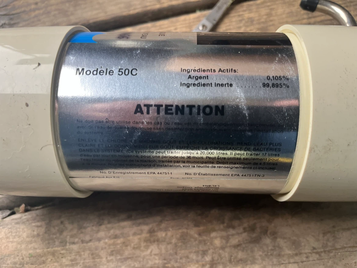 NSA Model 50C Bacteriostatic Water Treatment Unit - photo 4