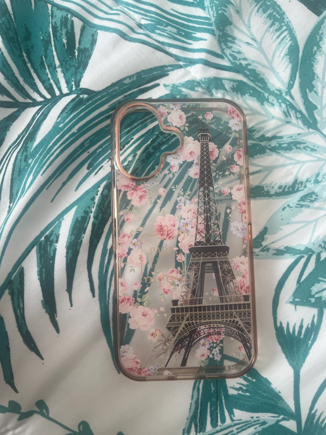 Paris Eiffel Tower Floral iphone16  Case
