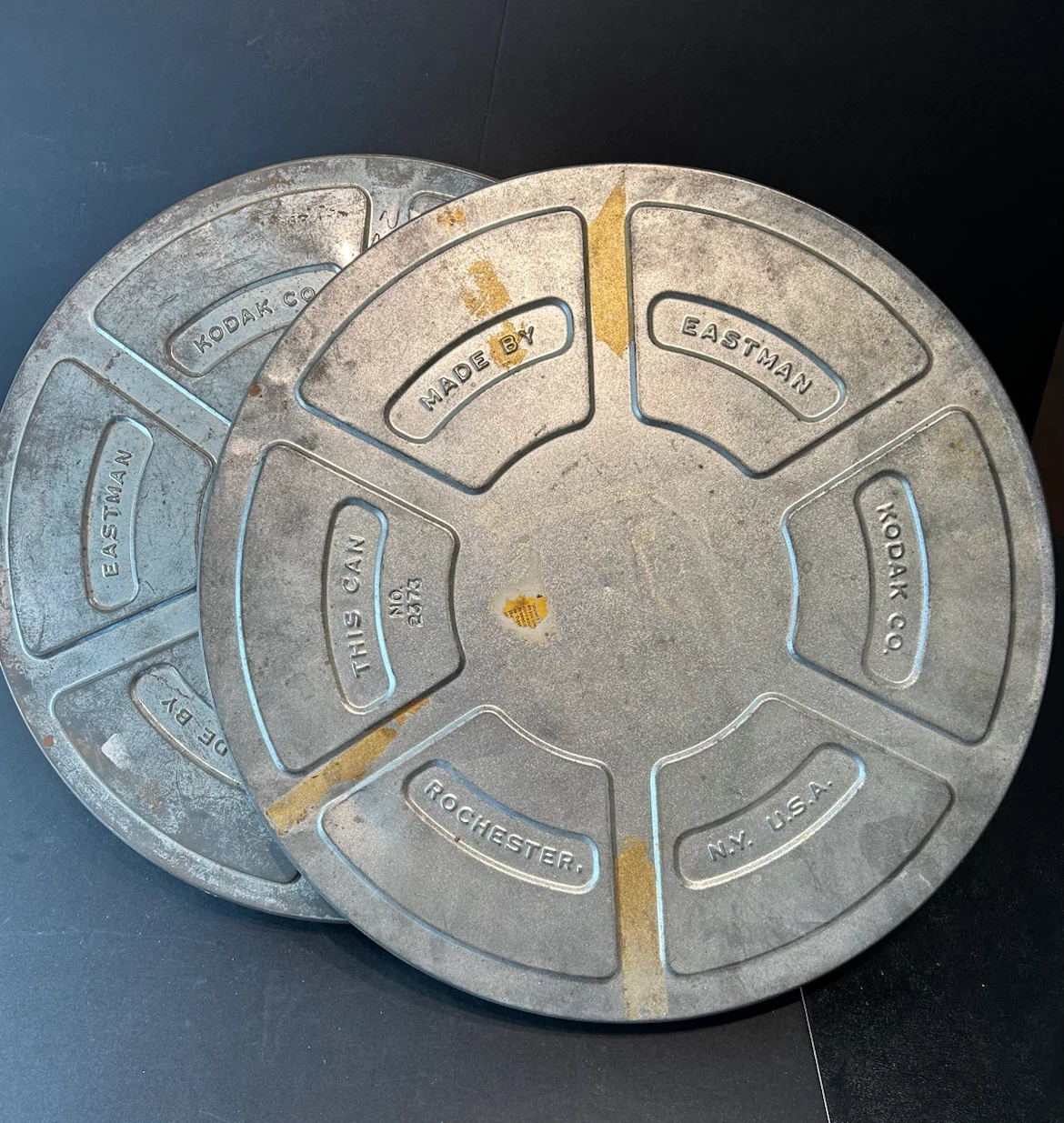 Vintage Eastman Kodak Metal Film Reel Canister