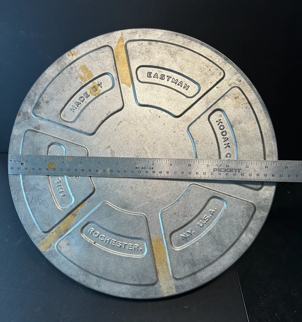 Vintage Eastman Kodak Metal Film Reel Canister - photo 5