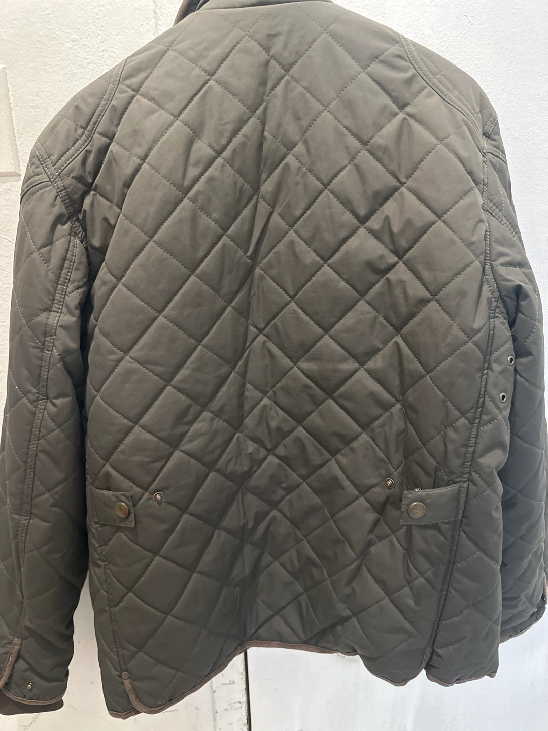J. Whistler Quilted Jacket Olive Green - photo 2