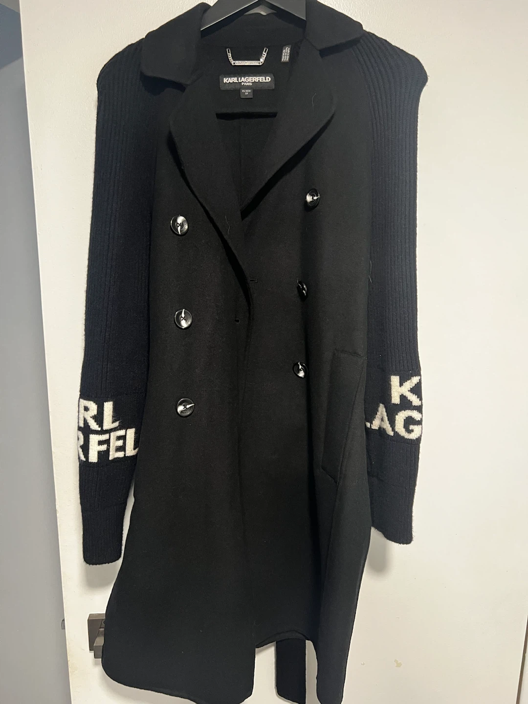 🌺Karl Lagerfeld Black Coat