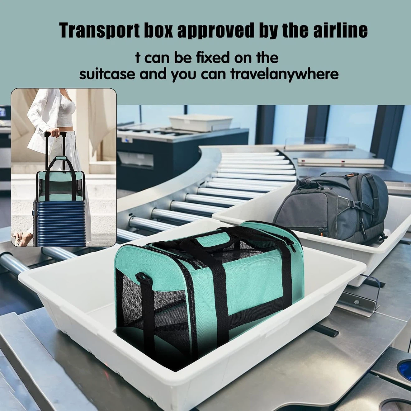 Brand new carrier for pets up to 15 pounds - photo 2