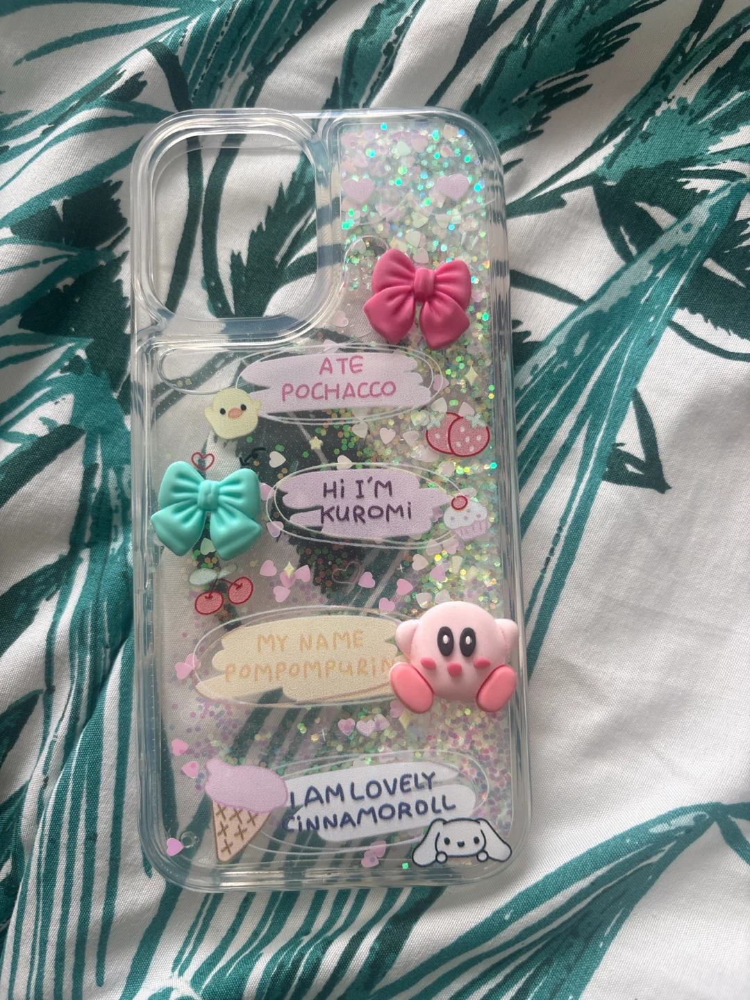 Sanrio Character Glitter. Iphone16  Case brand new