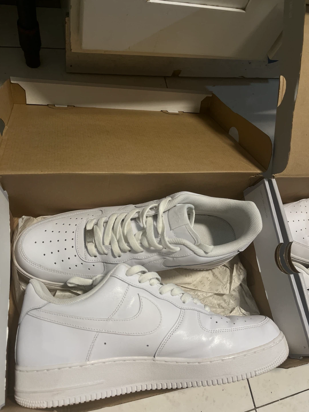 Nike Air Force 1 White Sneakers