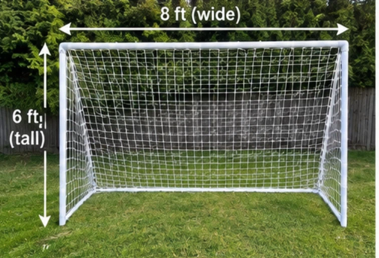 Goplus Portable Soccer Goal 8ft x 6ft
