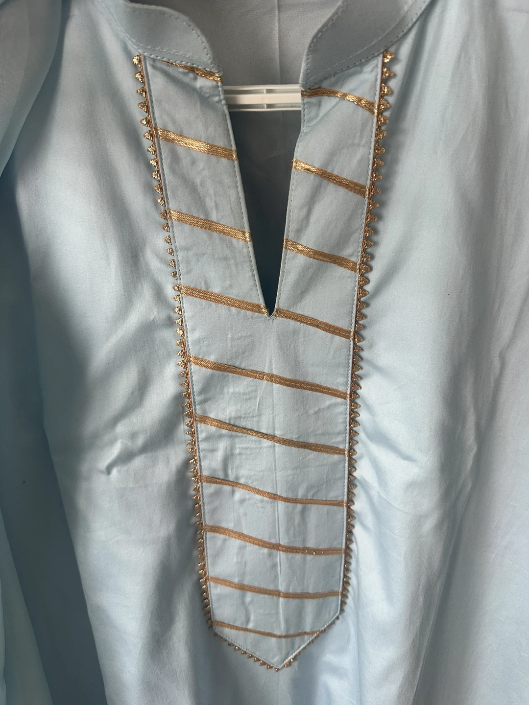 Light Blue Traditional Kurta - photo 3