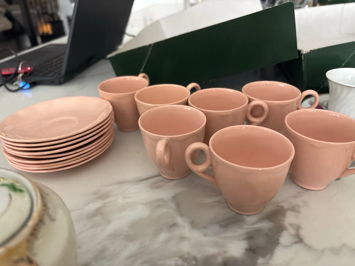Vintage Miniature Porcelain Tea Set Collection - photo 2