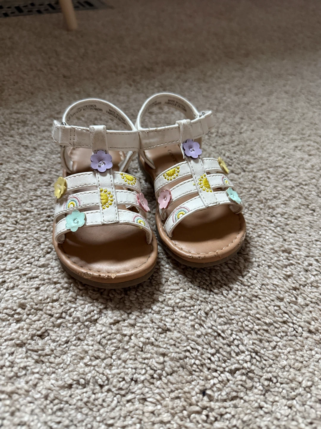 George Toddler Sandals Size 6