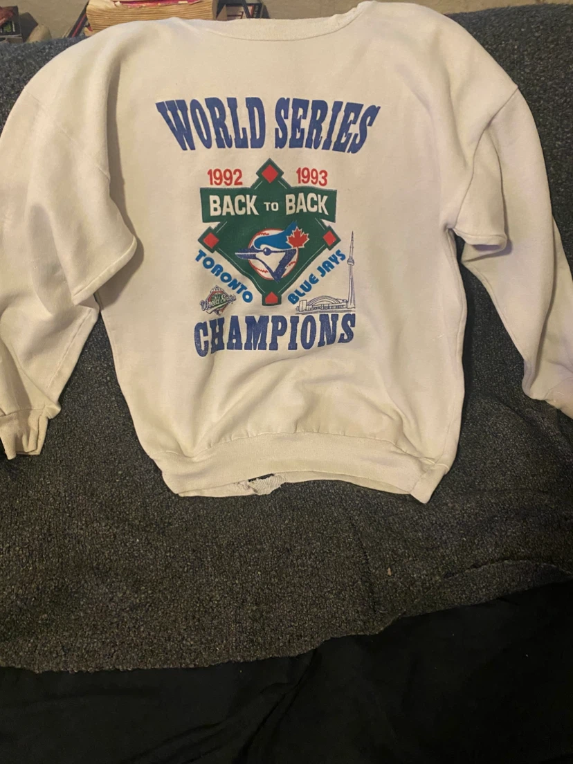 Toronto Blue Jays 1992-1993 World Series Champions Sweatshirt