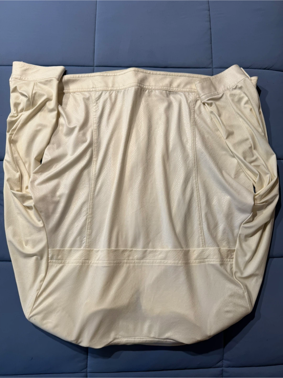 Tanjay Petites Off-White Zip-Up Jacket - Medium - photo 4