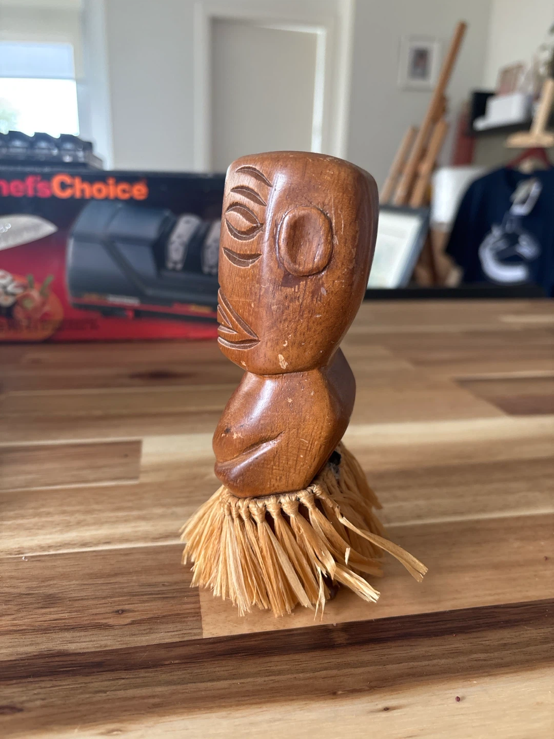 Wooden Tiki Figurine - photo 2