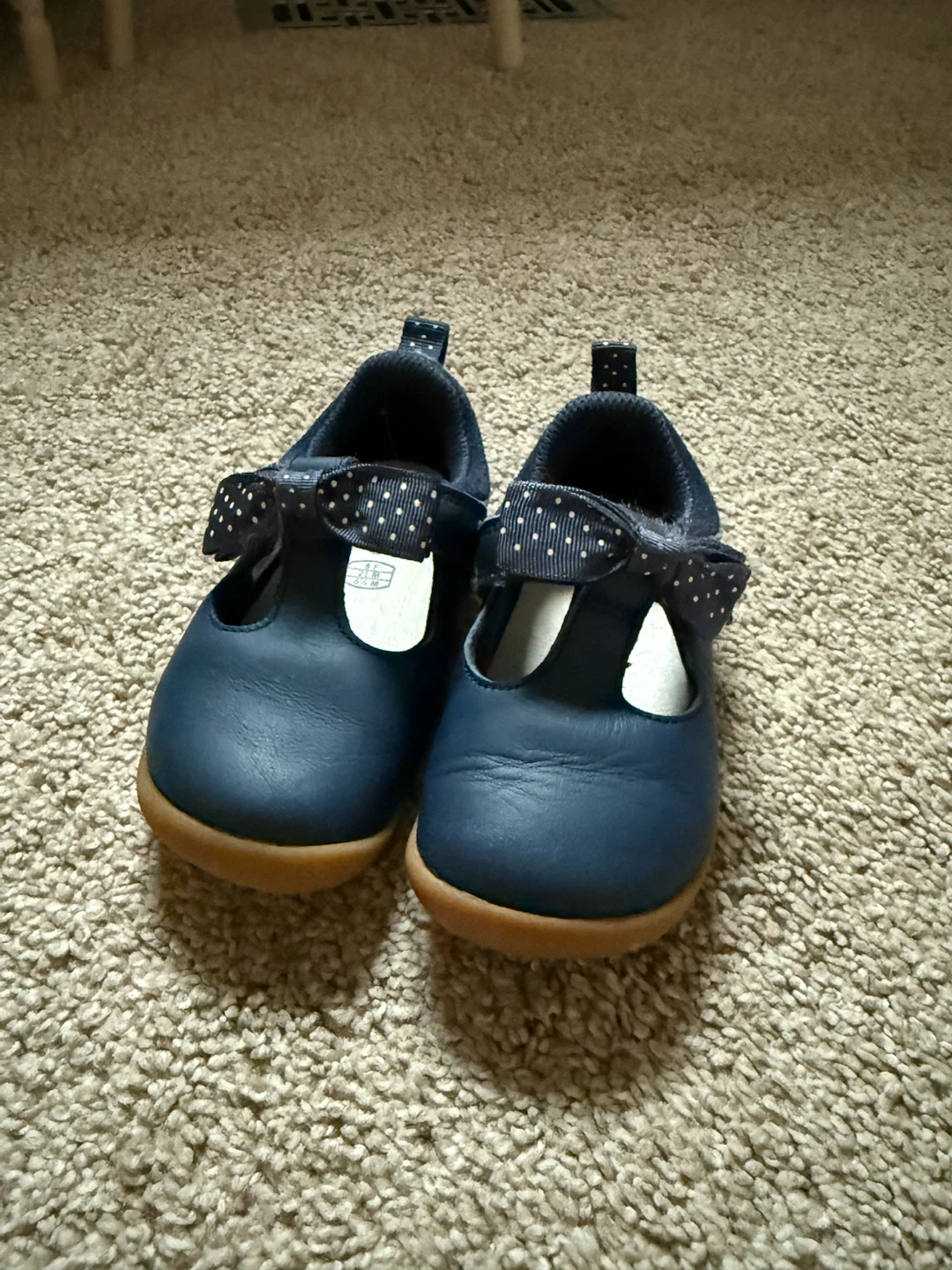 Clarks First Shoes Navy Blue