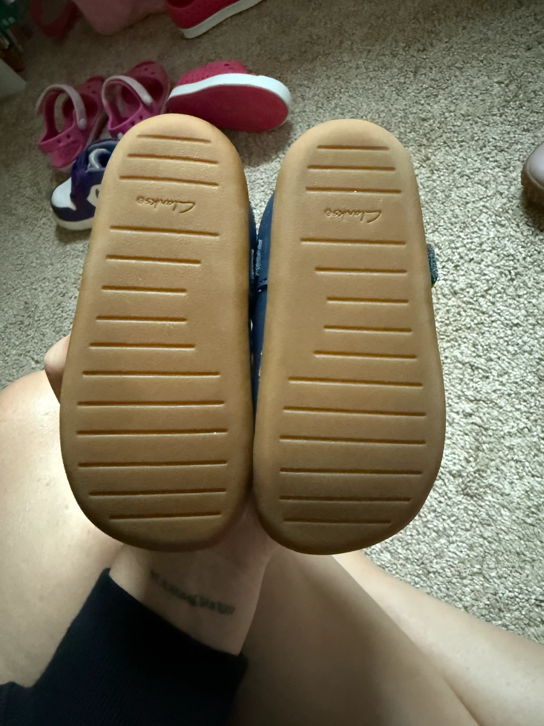 Clarks First Shoes Navy Blue - photo 4