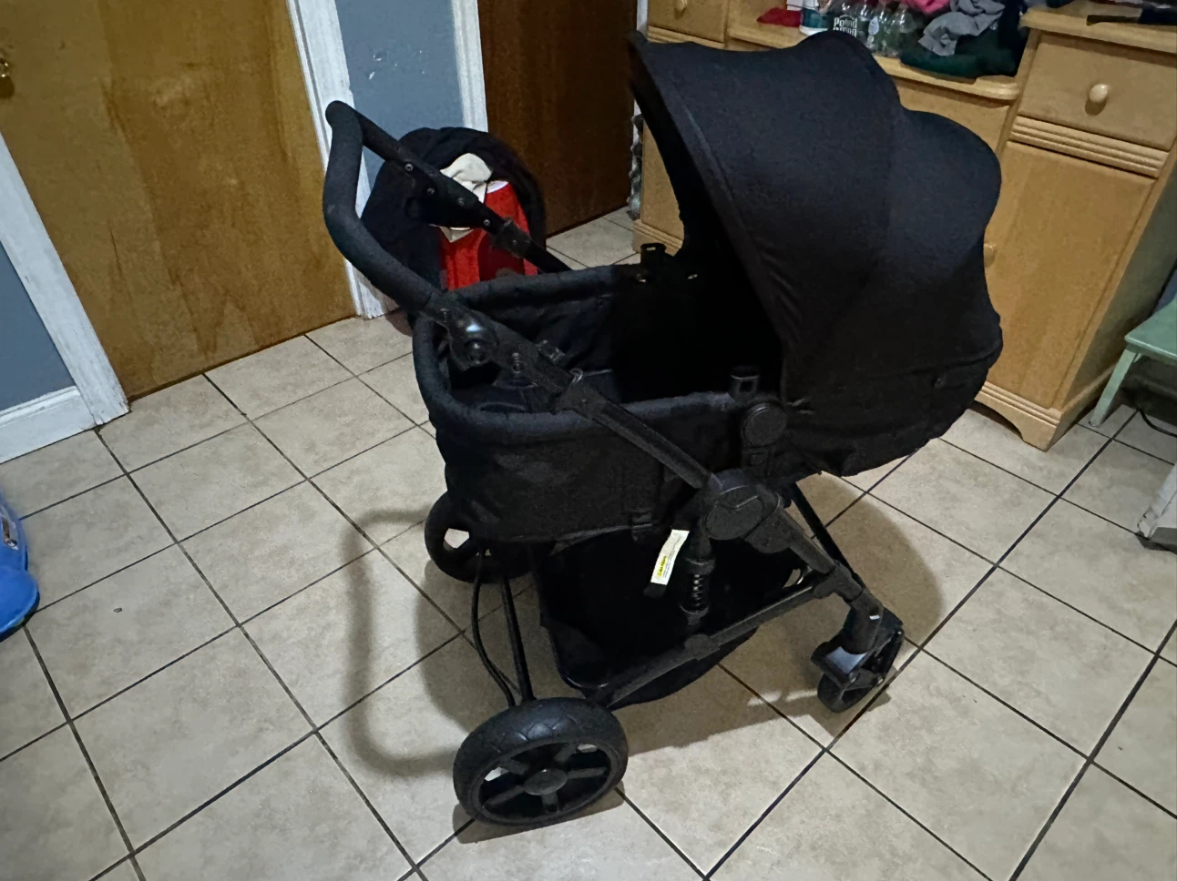 Black Infant Stroller