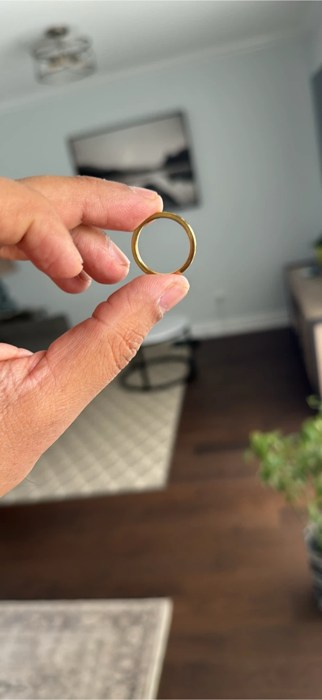 Gold-Tone Metal Rings - Multiple Sizes Available - photo 2