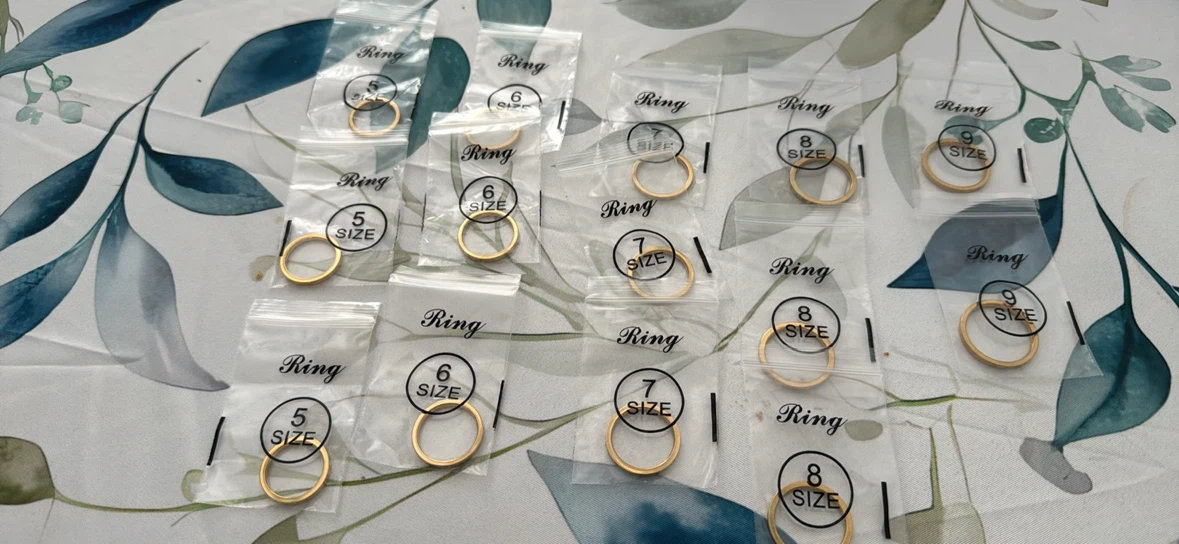 Gold-Tone Metal Rings - Multiple Sizes Available - photo 3