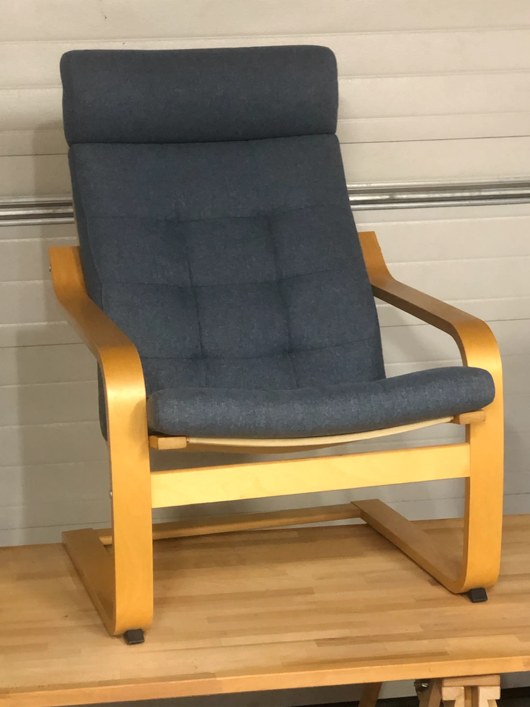 IKEA Poäng Armchair and Footstool
