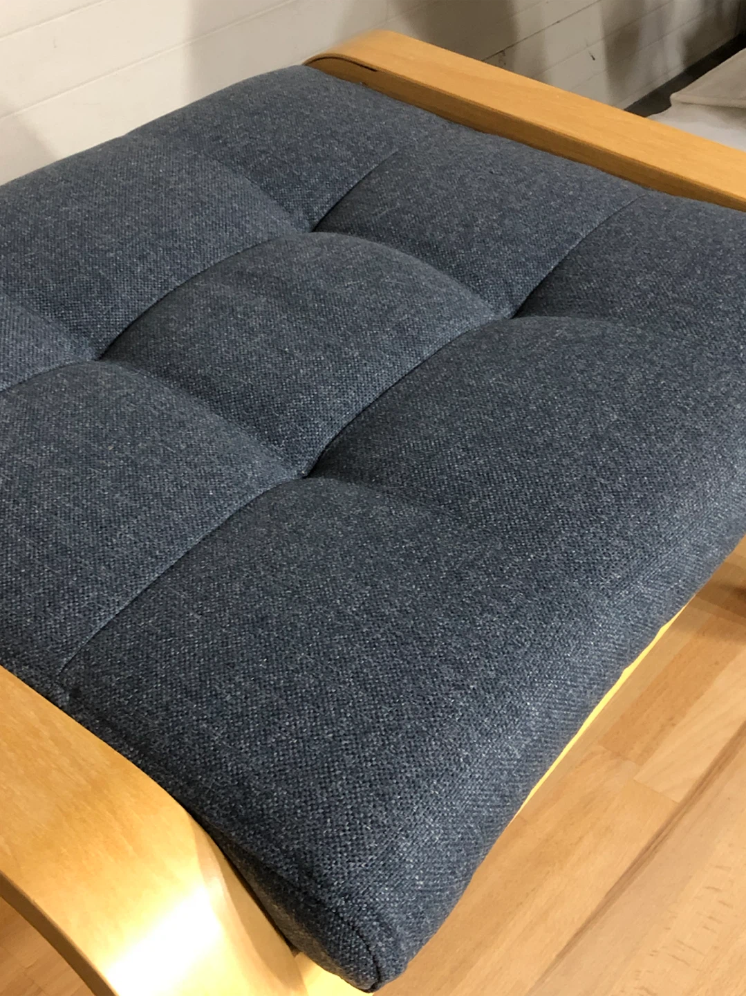 IKEA Poäng Armchair and Footstool - photo 4
