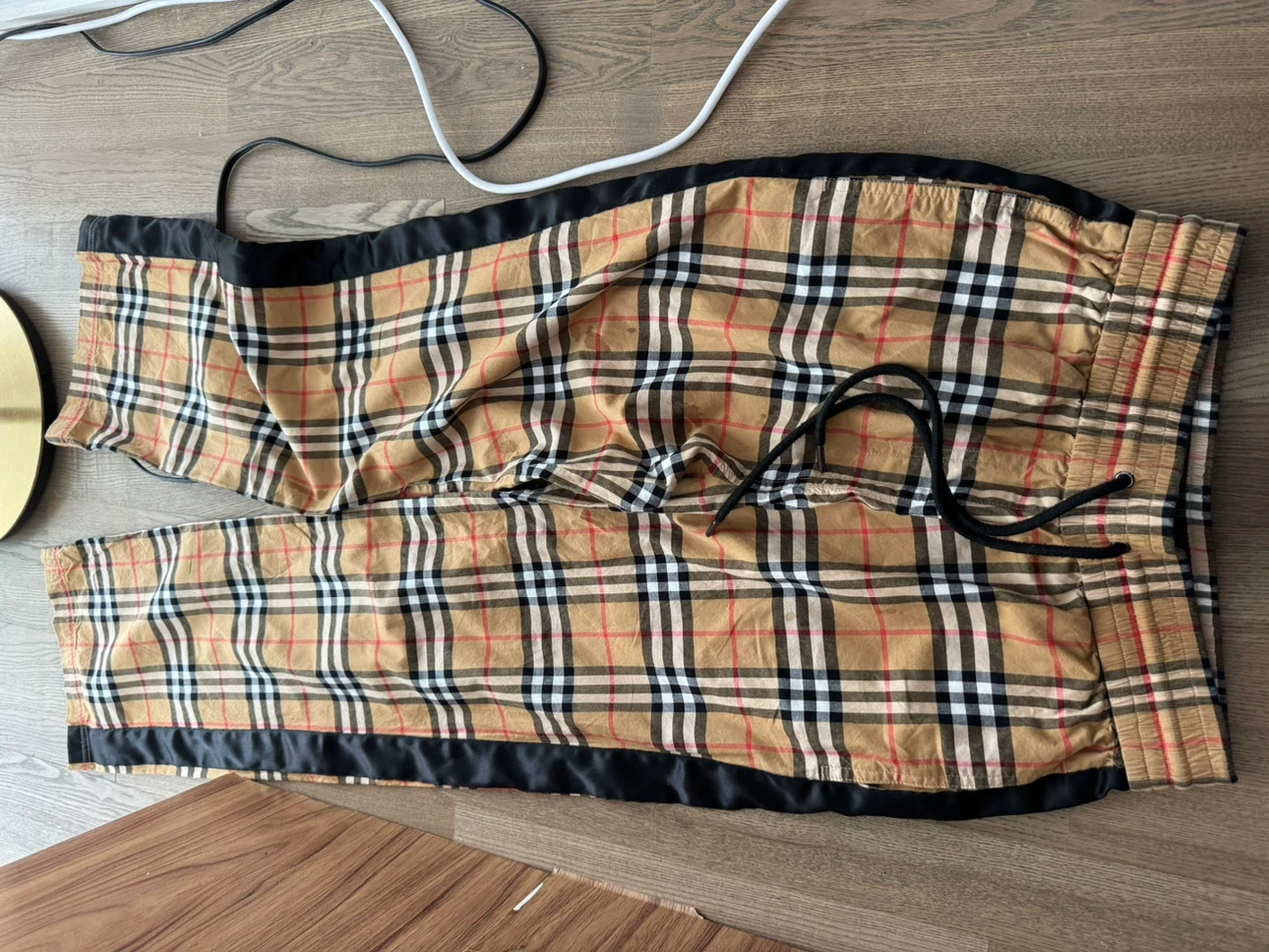 Authentic Burberry Check Track Pants - photo 2
