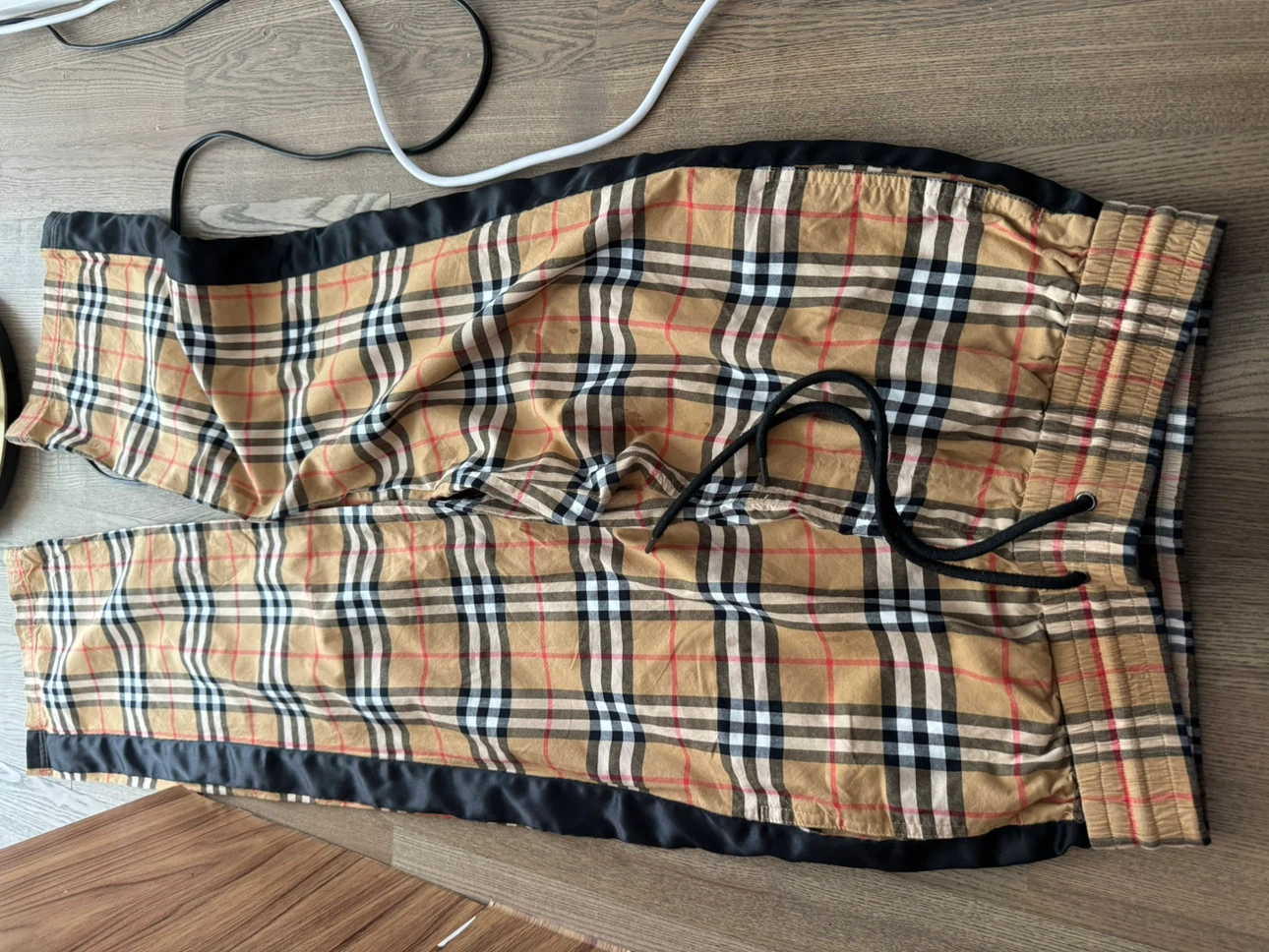 Authentic Burberry Check Track Pants - photo 4