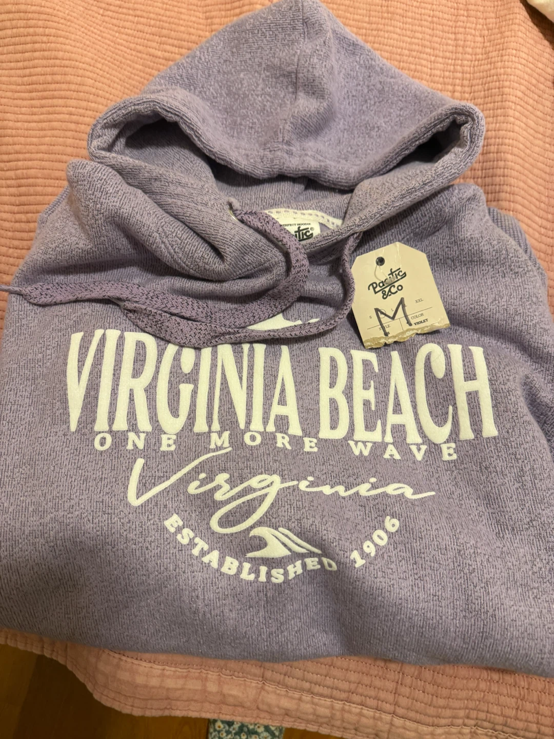 Pacific & Co Virginia Beach Hoodie Violet