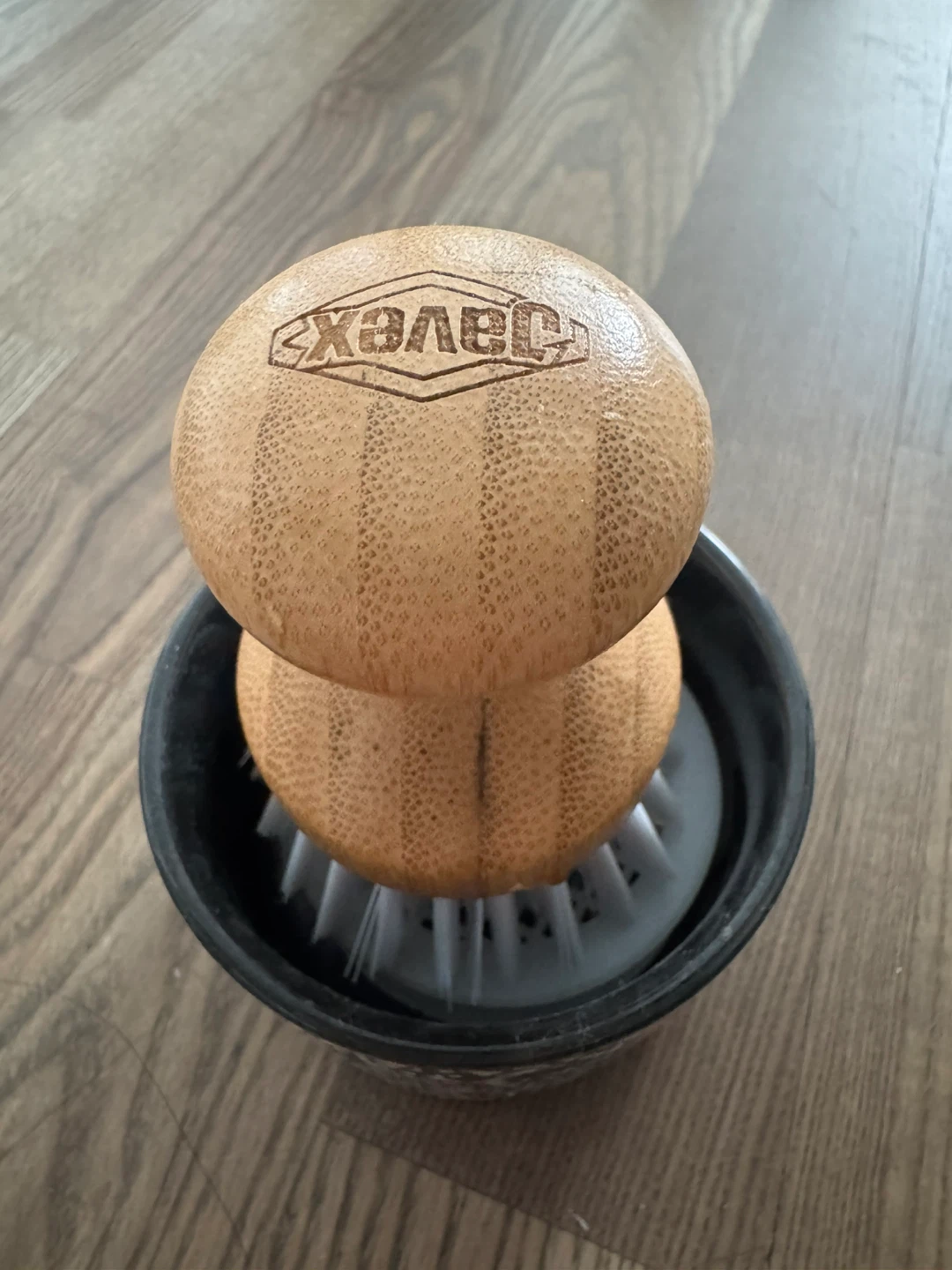 bundle Javex bamboo dish brush and container - photo 4