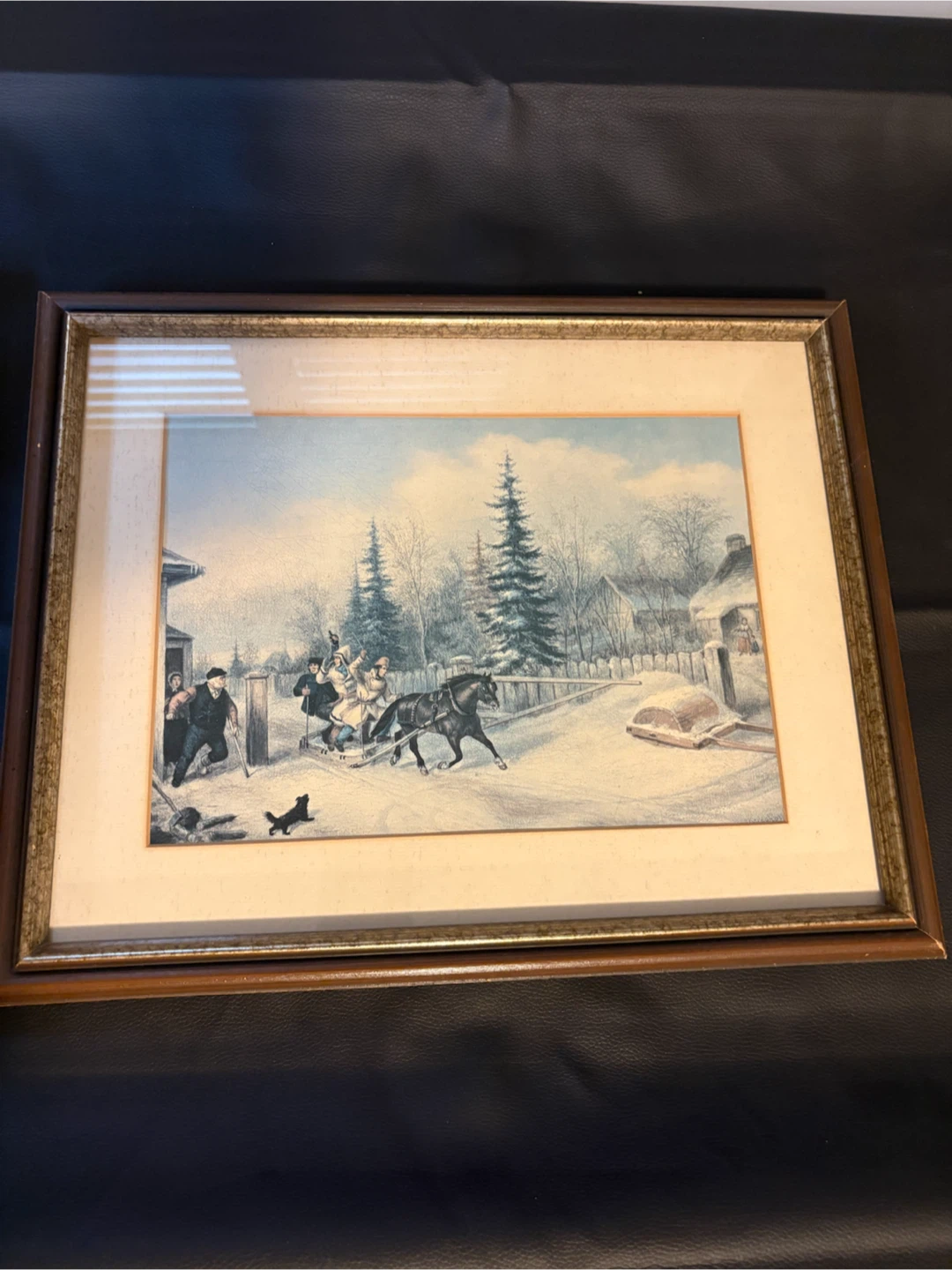 Set of two vintage C. Kreighoff art prints - photo 2