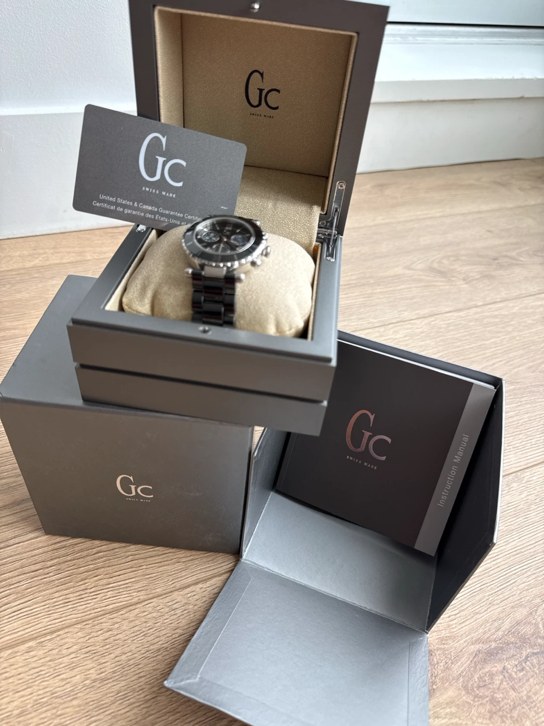 Gc Swiss Made unisex Chronograph Watch