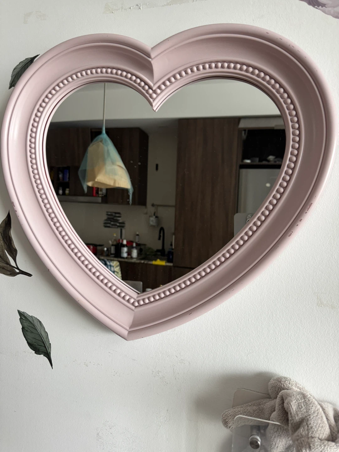 Pink Heart Wall Mirror - photo 3