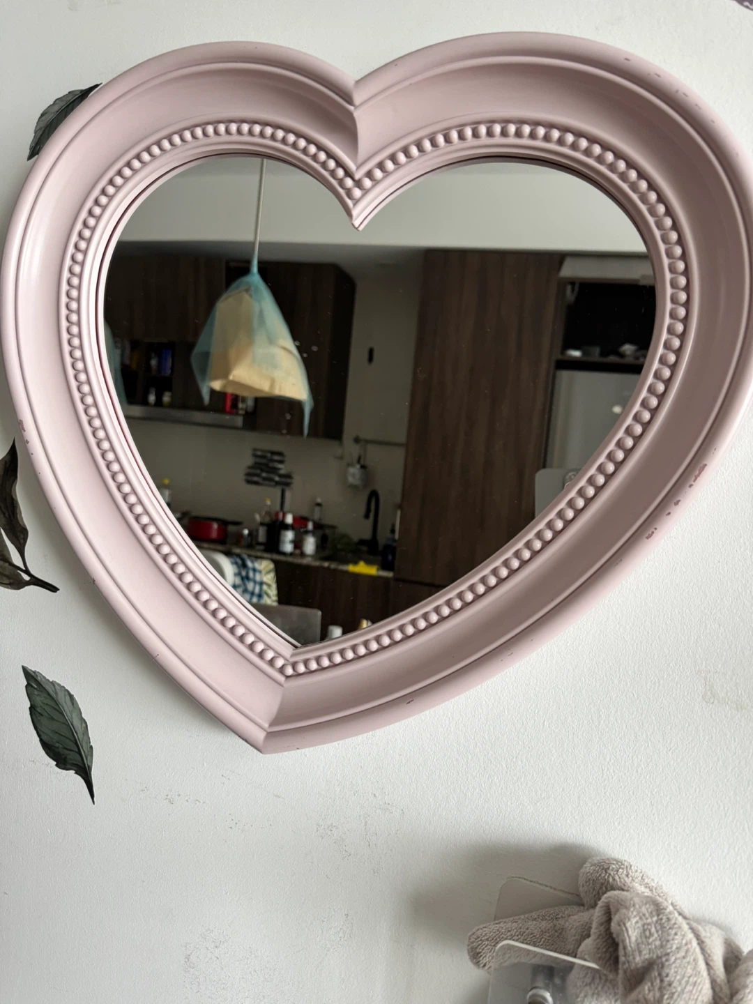 Pink Heart Wall Mirror - photo 5