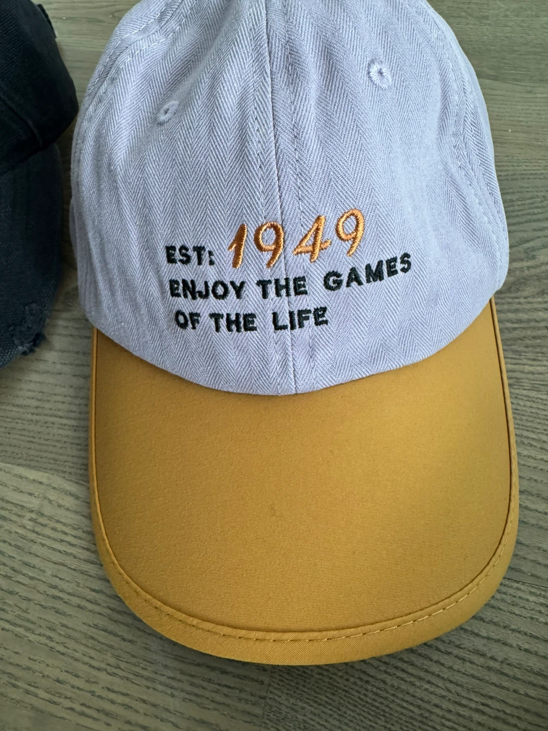 Two-Tone Embroidered Baseball Cap